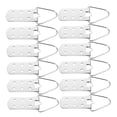 thumbnail image 4 of OULII 20Pcs Heavy Duty Picture Hanger Metal Photo Hangers for Heavy Pictures Hexagonal, 4 of 8