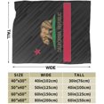 thumbnail image 3 of California Republic Bear Fleece Blanket, Very Soft Microfiber Flannel Blanket for Couch Warm and Cozy for All Seasons, 3 of 6