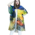 thumbnail image 5 of Elegant Flowing Kimono Robe with Vibrant Artistic Print for a Touch of Serenity and Style in Every Wardrobe|SOL24A181, 5 of 6