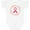 AA-White, variant on Inktastic Breast Cancer Pink Ribbon Awareness Wreath Girls Baby Bodysuit