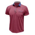 thumbnail image 7 of Men's Shirts Summer Short Sleeve Casual Button T-Shirts Classic Basic Golf Work Tees Tops with Pocket, 7 of 7