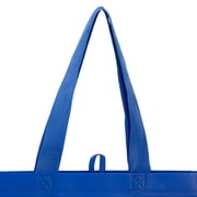 (10 pack) Walmart Reusable Shopping Bag, Foldable Grocery Tote Bag, Blue