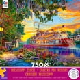 thumbnail image 3 of Ceaco - Dominic Davison - Mississippi Cruise - 750 Piece Interlocking Jigsaw Puzzle, 3 of 8