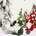 thumbnail image 4 of Little Elf Soft Stuffed Santa Helper Christmas Gift Miniature Doll Multi-use Handmade Fabric Garden Doll Display for Garden, 4 of 8