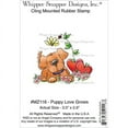 thumbnail image 2 of Whipper Snapper Cling Stamp 4"X6"-Puppy Love Grows, Pk 1, 2 of 2