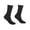 Black, variant on Thermal Winter Socks Lined Mid Calf Boot Design Non Grip For Indoor Outdoor Cold Weather Comfort And Warmth