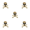 thumbnail image 1 of Broche de calavera estilo Punk Sonducket broches Retro de diseñador para mujer disfraz de Acción de Gracias, 1 of 6
