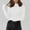 White, variant on Women Turtleneck Plus Size Sweater Long Sleeve Thermal Shirts Slim Fitted Fall Winter Outfits