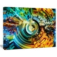 thumbnail image 3 of Impression sur toile « les chemins du vitrail » Design Art, 3 of 4