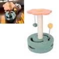 thumbnail image 1 of Matériaux Durables Poteau à Griffer pour Chat, Design Multifonctionnel, Base Renforcée, Sonnette de Réduction de l'Anxiété, Apparence Adorable pour Escalade Saut, 1 of 8