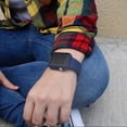 thumbnail image 2 of Correa para Apple Watch compatible con 38mm / 40mm de Silicón + Case Protector de pantalla con Cristal Templado. Mamá Pulpo  Silicón con case, 2 of 6