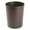 Bronze, variant on mDesign Small Round Metal 1.7 Gallon Wastebasket/Recycling Can, Black Marble