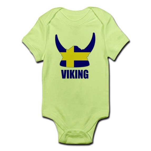 CafePress - Swedish Viking "Viking" Infant Bodysuit - Baby Light Bodysuit