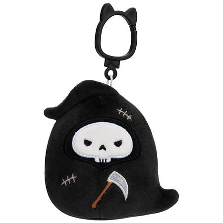 Squishmallows 3.5" Halloween Clip-On Otto the Grim Reaper