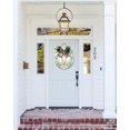 thumbnail image 3 of Eveokoki Tropical Giraffe Summer Sign Front Door Porch Decorations, Round Rustic Wood Hanging Sign for Farmhouse Porch Outdoor Home Holiday Front Door Sign Decor, 3 of 5
