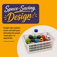 thumbnail image 5 of YBM Home Plastic Storage Basket Bin and Drawer Organizer, 11.5” x 8” White (12-Pack), 5 of 7