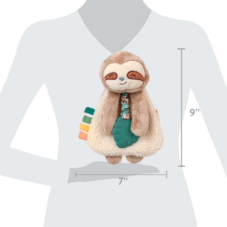 Itzy Ritzy Itzy Lovey Sloth with Teether photo 7
