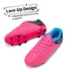 thumbnail image 4 of Tacos de Fútbol DREAM PAIRS Talla 4 Niño Grande Fucsia Negro, 4 of 6