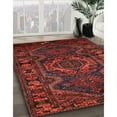 thumbnail image 2 of Ahgly Company Indoor Rectangle Traditional Brown Red Persian Area Rugs, 10' x 13', 2 of 6