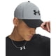 thumbnail image 2 of Gorra Under Armour Blitzing Stretch Fit Acero Negro M/L, 2 of 2