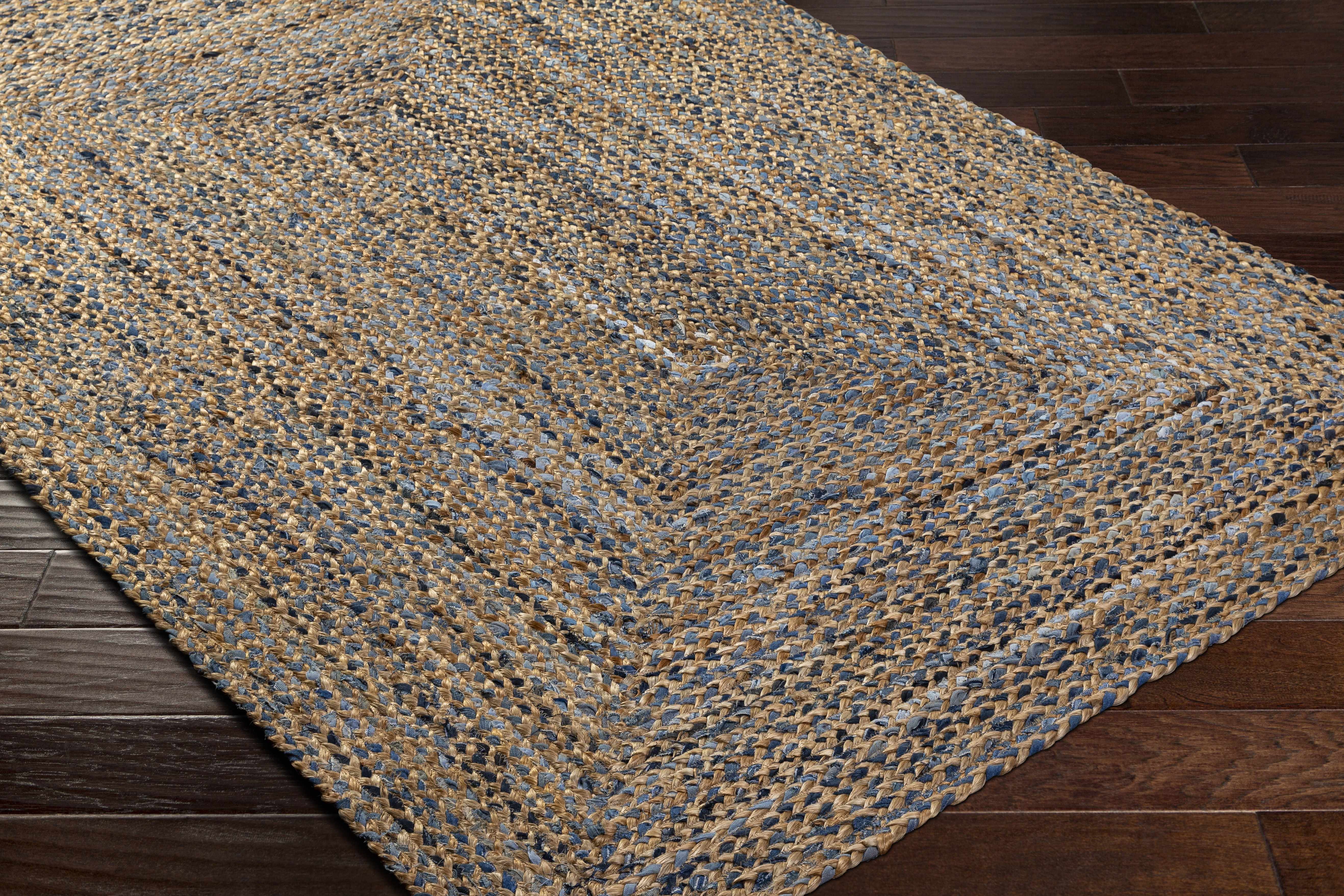 Hauteloom Druce Jute Living Room, Bedroom Area Rug - 27" x 45"