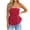 Red-tanks, variant on Aezemi Women Strapless Tank Tops, Sleeveless Tube Ruched Fashion Bandeau Tanks, Peplum Open Back Trendy Summer Vacation Blouse