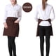 thumbnail image 4 of Delantales De Servidor Para Mujeres Y Hombres Con 2 Bolsillos Impermeable Lindo Delantal De Camarero Delantal De Cintura Para Cocina Restaurante Barbacoa, 4 of 7