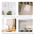 thumbnail image 3 of RUNROTOO 1Pcs Fabric Lamp Cover Pink Dustproof Accessory for Office Lamp, 3 of 8