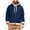 Navy, variant on qucoqpe Men's Christmas Colorblock Jacket, Fleece-Lined Winter Full Zip Coat, Warm Fashion Hooded Flannel Coats Outerwear