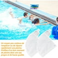 thumbnail image 4 of Pool Cleaner Replacement Parts With Tight Weave For Debris Collection, Zipper Opening Easy To Empty Nylon Mesh Filter Bags 2 Pack Compatible With Polaris 280 480, 4 of 5