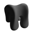 thumbnail image 3 of Almohada cervical para silla oficina, almohada para siestas, cómoda, práctica, ergonómica, extraíble, multiusos, soporte para cabeza y cuello, Negro, 3 of 8