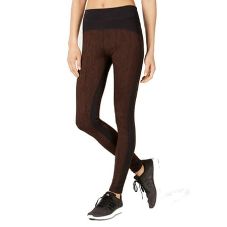 Jacquard Leggings - Womens Brushed Jacquard Activewear Leggings XL