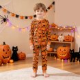 thumbnail image 5 of Gerichy Boys Girls Long Sleeve Pajama Set Soft Sleepwear Outfit for Toddler Children Halloween Homewear 2T-9T, 5 of 7