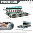 thumbnail image 7 of Uorisanigo RV Dinette Cushion Covers - Replacement Southwestern Aztec Tribal Sofa Furniture Covers for RV Camper - Portable Camper Accessories(1 Bench Cover & 1 Backrest Cover), 7 of 7