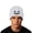 White, variant on SYMOID Pumpkin Print Cuffed Knit Beanie,Acrylic Skull Cap,One Size Unisex Army Green Hats,Size Free Size