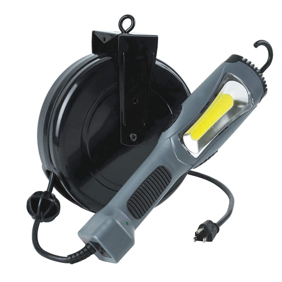 Alert Safety Products 5030AM 1300lm Cob Led Task Light 30' Retractable Reel