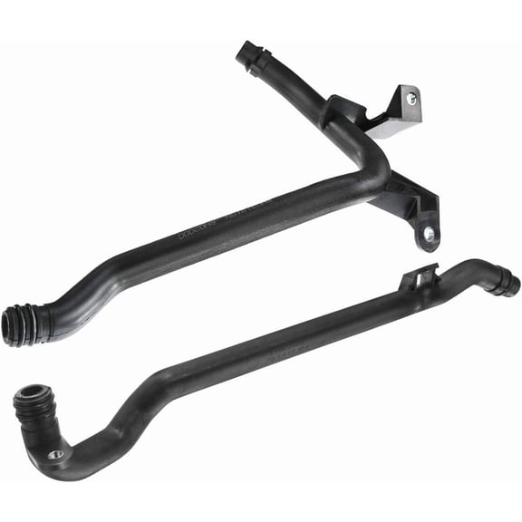 A-Premium Engine Water Coolant Pipe Replacement for BMW 325xi 330xi X3 X5 E46 E83 E53 2001-2006 Pack of 2