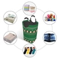 thumbnail image 4 of Cauagu Christmas Corgis Print Hamper Basket Bin,Extra Large Dirty Clothes Hamper 50L Laundry Baskets with Handles Laundry Hampers for Bedroom/Living Room/Bathroom, 4 of 5