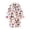 White, variant on Vrotazzy Girls' Sleepwear Print Bathrobes Hooded Warm Flannel Night Cute Pajamas,9-10 Years