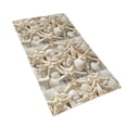 thumbnail image 2 of Sigee Starfish and Sea Shells Print Superfine Fiber Towel Soft, Absorbent, Essential for Home and Travel ,Bath Sheets Bathroom Hand Towel 27.5x16 inches, 2 of 8