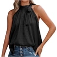 thumbnail image 2 of SMihono Hauts pour Femmes Débardeur pour Femmes Été Femme Dos Nu Col Rond Sans Manches T-Shirt à Imprimé Léopard Hauts Débardeurs pour Femmes Hauts d'Été pour Femmes, 2 of 6