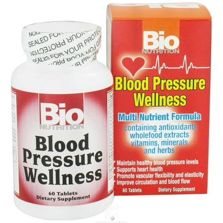 Bio Nutrition Blood Pressure Wellness 60 Tablet, Pack of