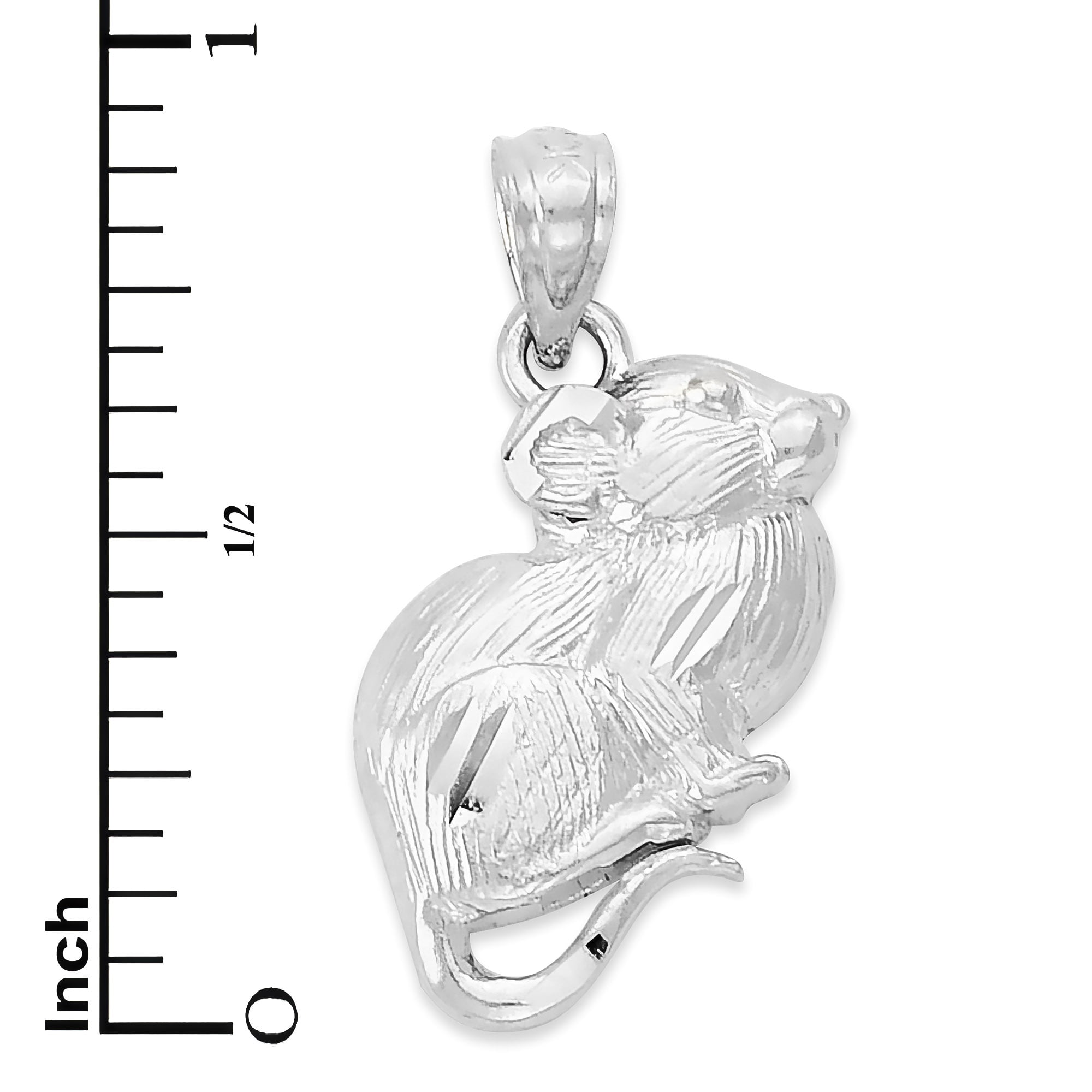 Chinese Zodiac Ox Charm Sterling Silver .925 Symbol Astrology Year Sign 