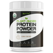 Pure Food: Plant Based Protein Powder with Probiotics | Organic, Clean, All Natural, Vegan, Vegetarian, Whole Superfood Nutritional Supplement with No Additives | Keto (Chocolate)