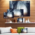 thumbnail image 4 of DESIGN ART Magical Trees in Mysterious Forest - Modern Forest Canvas Wall Art 40 in. wide x 30 in. high, 4 of 5