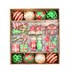 thumbnail image 1 of Surtido de 78 adornos navideños CAIROYAR en forma de Bola para árbol y coronas decorativas, 1 of 1