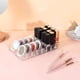 thumbnail image 4 of Organizador de maquillaje Luxspire, sombra de ojos acrílica transparente, 16 ranuras, 4 of 7