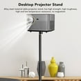 thumbnail image 4 of Desktop Projector Stand, Table Floor Projector Camera Stand, Alloy Steel Adjustable Table Floor Bedside Sofa Universal Stand for Camera Head Cell Phone Projector, 4 of 7