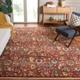 thumbnail image 2 of SAFAVIEH Kashan Isaija Medallion Area Rug, Rust/Ivory, 8' x 10', 2 of 8