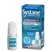 Systane Hydration Preservative Free Liquid Dry Eye Drops for Daily Use, 10 ml